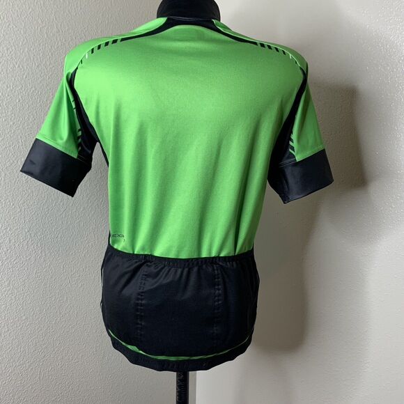 Specialized DeflectUV Form Fit Green Full Zip Cycling Jersey Sz M SL Expert - Picture 7 of 11